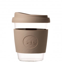 Gobelet en verre avec capuchon à bec - 355 ml - Seaside Slate