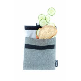 Pochette casse-croûtes lavable et réutilisable Snack'n'Go - Black