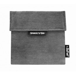 Pochette casse-croûtes lavable et réutilisable Snack'n'Go - Black