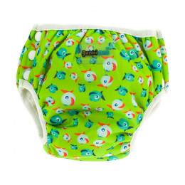 2 en 1 culotte d'apprentissage et maillot de bain - lot de 2 - Vert poissons