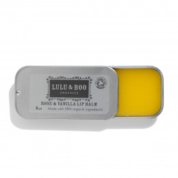 Baume à lèvres - rose et vanille - 6 ml