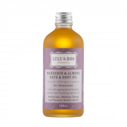 Huile de bain relaxante pour futures mamans - mandarine et amande - 100 ml