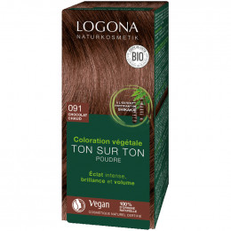 Soin colorant végétal en poudre - 091 Chocolat