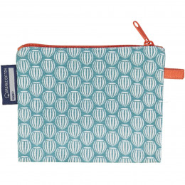 Mini trousse - porte monnaie en coton BIO - Ecureuil