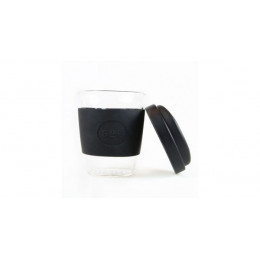 Gobelet en verre avec capuchon à bec - 355 ml - Basalt Black