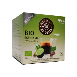 Café BIO en capsule - espresso 100 % Arabica - 16 capsules