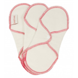 Serviettes hygiéniques lavables en coton BIO - NORMAL - pack de 3