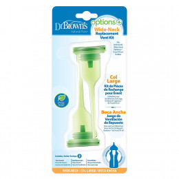 Kit de pièces de rechange pour biberons Dr Brown - Col large