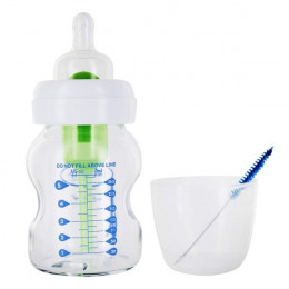 Biberon Options+ anti-coliques en verre - col large - 150 ml