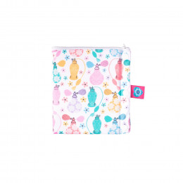Pochette de transport hygiénique - Bloom & Nora - 2 compartiments - Eau