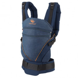 Porte-bébé Baby carrier XT en coton BIO - Denimblue Toffee