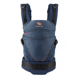 Porte-bébé Baby carrier XT en coton BIO - Denimblue Toffee