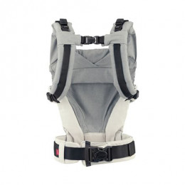 Porte-bébé Baby carrier XT en coton BIO - Grey White