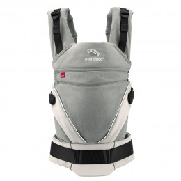 Porte-bébé Baby carrier XT en coton BIO - Grey White
