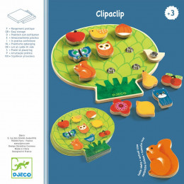 Jeu éducatif Clipaclip - à partir de 3 ans