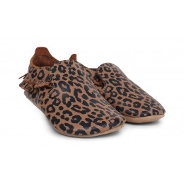 Chaussons - 07413 - Caramel Léopard Print