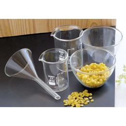Kit d'accessoires fabrication cosmétiques - verre borosilicate
