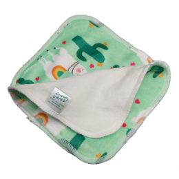 Lingettes minky - Lamas - Lot de 25