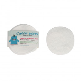 Lingettes démaquillantes - Bambou terry - Blanc - Lot de 10