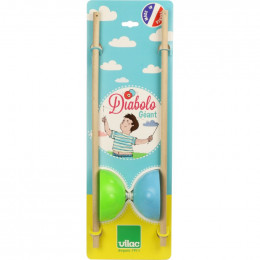 Diabolo géant rouge et bleu - à partir de 5 ans