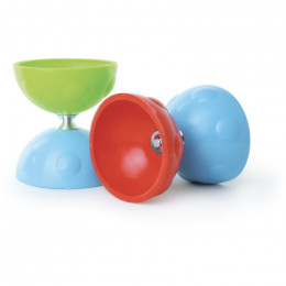 Diabolo géant rouge et bleu - à partir de 5 ans