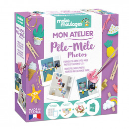 Figurines à mouler et à décorer - Mon atelier - Pêle-mêle Photos- à partir de 8 ans