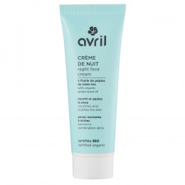 Crème de nuit BIO - peaux normales et mixtes - 50 ml