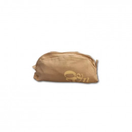 Petite trousse de toilette en coton BIO Taupe **