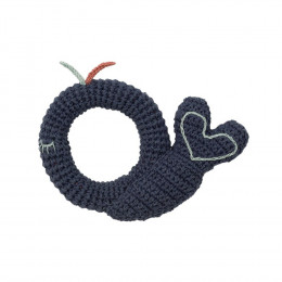 Hochet tricot - baleine - dès la naissance