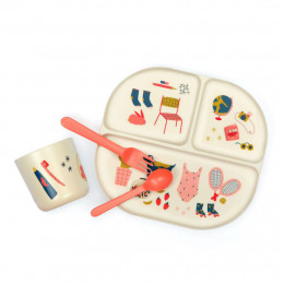 Set repas enfant - Coral