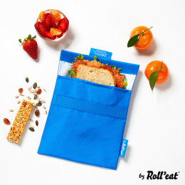 Pochette lavable et réutilisable Snack'n'Go - Active Blue