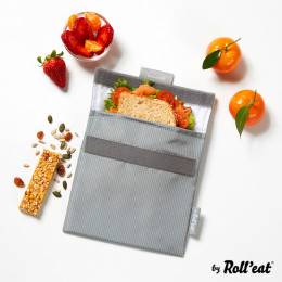 Pochette lavable et réutilisable Snack'n'Go - Active Grey