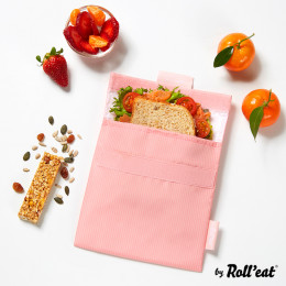 Pochette lavable et réutilisable Snack'n'Go - Active Pink