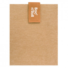 Pochette sandwich réutilisable Boc'n'Roll - Nature Brown
