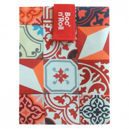 Pochette sandwich réutilisable Boc'n'Roll - Patchwork Orange