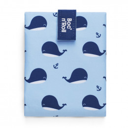 Pochette sandwich réutilisable Boc'n'Roll - Kid Baleines