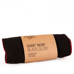 Gant noir pour gommage