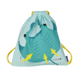 Sac d'activités enfant en coton BIO - Raie manta