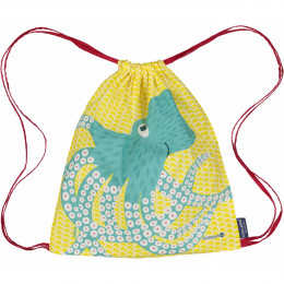 Sac d'activités enfant en coton BIO - Poulpe