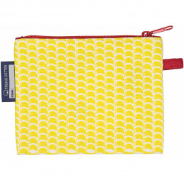 Mini trousse - porte monnaie en coton BIO - Poulpe