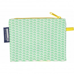 Mini trousse - porte monnaie en coton BIO - Hyppocampe