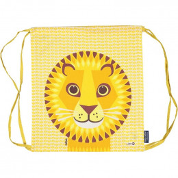 Sac d'activités enfant en coton BIO - Love Cats - Lion
