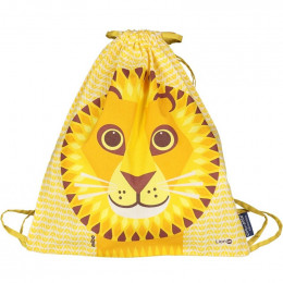 Sac d'activités enfant en coton BIO - Love Cats - Lion