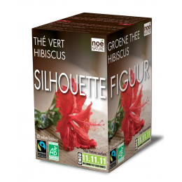 Infusion bio-équitable : SILHOUETTE HIBISCUS THE VERT