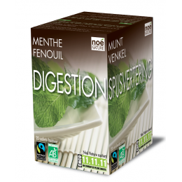 Infusion bio-équitable : DIGESTION MENTHE FENOUIL