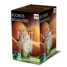 Infusion bio-équitable : BONNE NUIT ROOIBOS / BIGARADIER