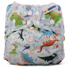 Couche Wizard Uno - Taille unique Coton Bio - Dino