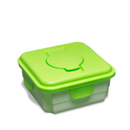 Boîte Mucky pour lingettes sales Couvercle vert pomme