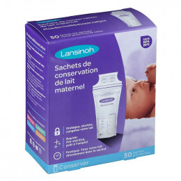 Sachets de conservation pour lait maternel - 50 pièces