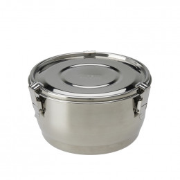 Bol en inox avec couvercle hermétique - 12 cm - 700 ml